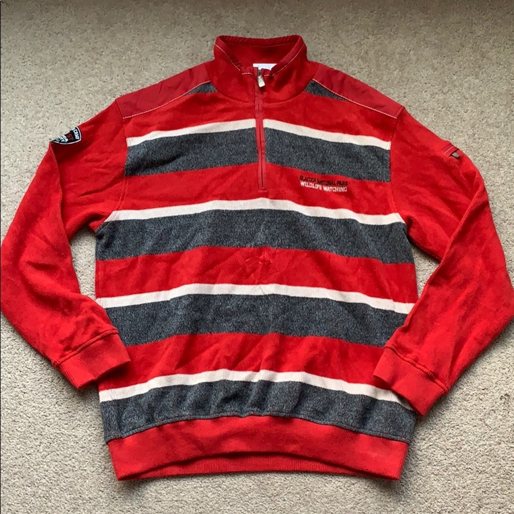 Engbers men’s 1/4 zip sweater